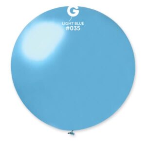 #035 Azul Claro / Light Blue Metallic Color